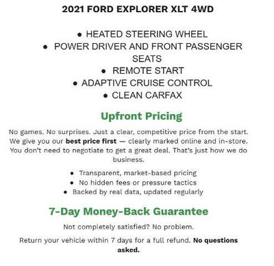 2021 Ford Explorer XLT 4WD