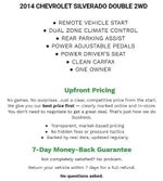 2014 Chevrolet Silverado 1500 Double Cab Standard Box 2-Wheel Drive LT w/1LT