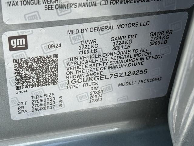 2025 Chevrolet Silverado 1500 Crew Cab Short Box 4-Wheel Drive LTZ