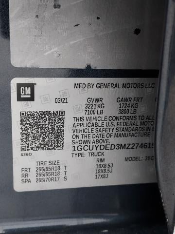 2021 Chevrolet Silverado 1500 Crew Cab Short Box 4-Wheel Drive LT