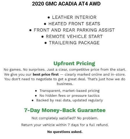 2020 GMC Acadia AWD AT4