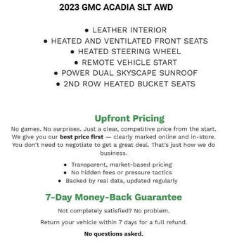 2023 GMC Acadia AWD SLT