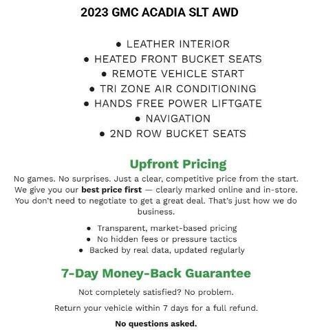 2023 GMC Acadia AWD SLT