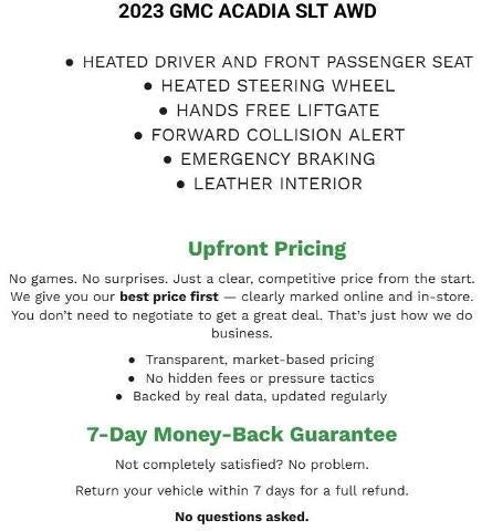 2023 GMC Acadia AWD SLT