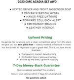 2023 GMC Acadia AWD SLT