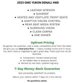 2023 GMC Yukon 4WD 4dr Denali