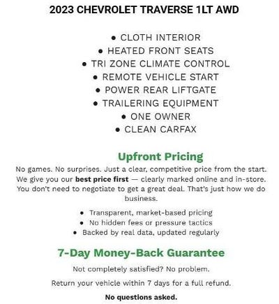 2023 Chevrolet Traverse AWD 1LT
