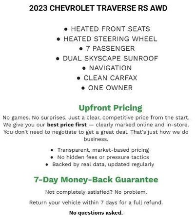 2023 Chevrolet Traverse AWD 2LT