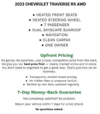 2023 Chevrolet Traverse AWD 2LT