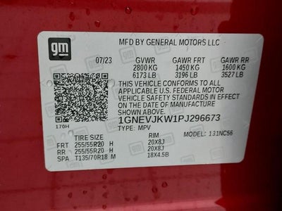 2023 Chevrolet Traverse AWD 2LT