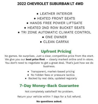 2022 Chevrolet Suburban 4WD LT