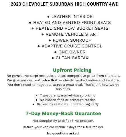 2023 Chevrolet Suburban 4WD High Country