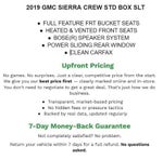 2019 GMC Sierra 3500 HD Crew Cab Standard Box 4-Wheel Drive SLT
