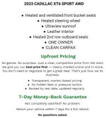 2023 Cadillac XT6 AWD 4dr Sport