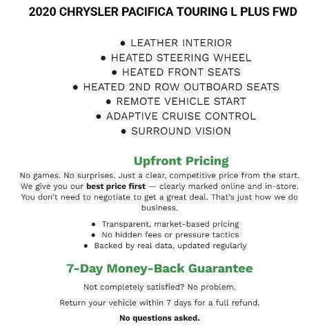 2020 Chrysler Pacifica Touring L Plus FWD