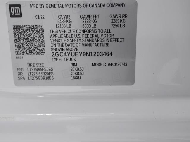 2022 Chevrolet Silverado 3500 HD Crew Cab Standard Box 4-Wheel Drive LTZ