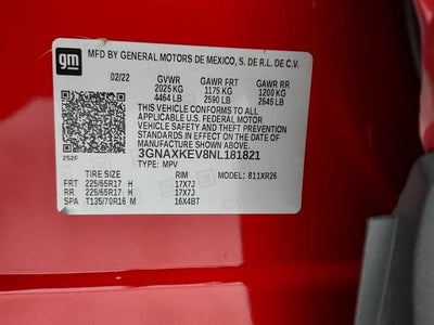 2022 Chevrolet Equinox FWD LT