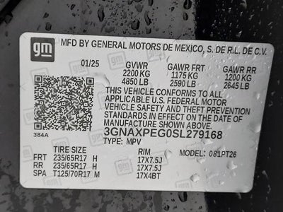 2025 Chevrolet Equinox AWD LT