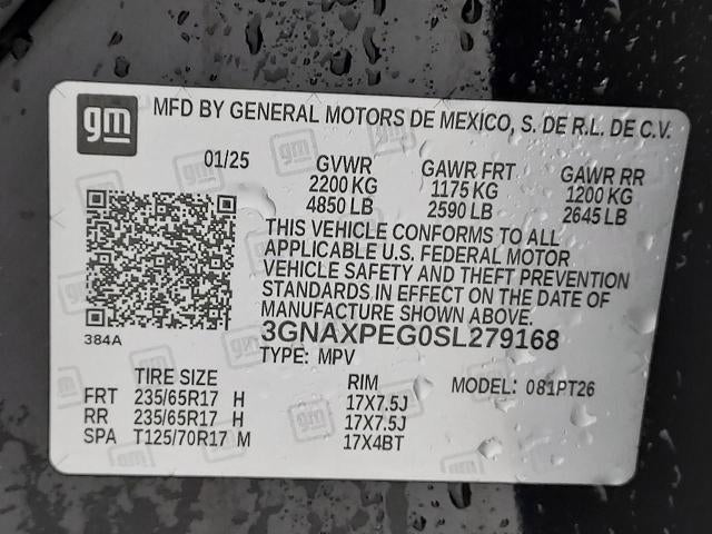 2025 Chevrolet Equinox AWD LT