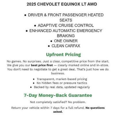 2025 Chevrolet Equinox AWD LT