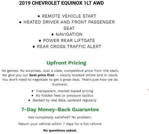 2019 Chevrolet Equinox AWD LT