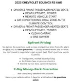 2023 Chevrolet Equinox AWD 4dr RS