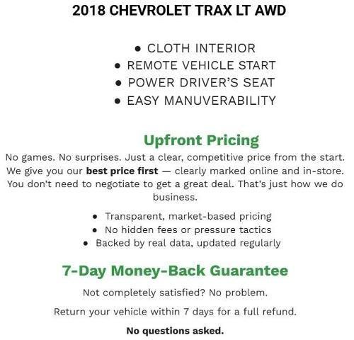 2018 Chevrolet Trax AWD 4dr LT