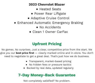 2023 Chevrolet Blazer AWD 4dr LT w/2LT