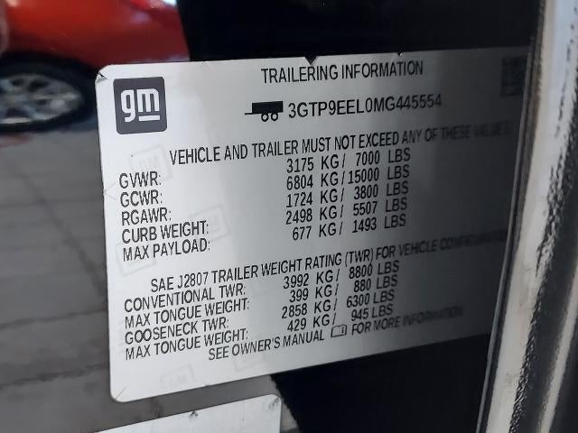 2021 GMC Sierra 1500 Crew Cab Short Box 4-Wheel Drive AT4