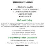 2020 Kia Forte FE Manual