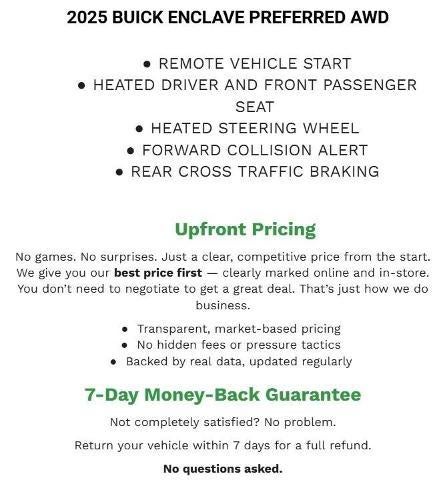 2025 Buick Enclave 4dr Preferred