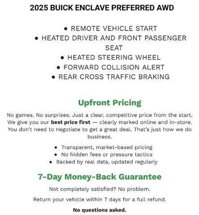 2025 Buick Enclave 4dr Preferred