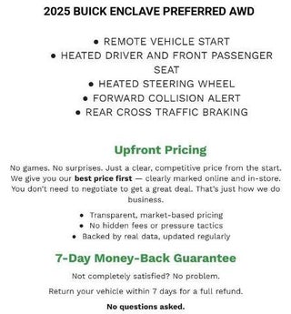 2025 Buick Enclave 4dr Preferred