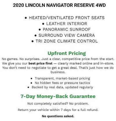 2020 Lincoln Navigator Reserve 4x4