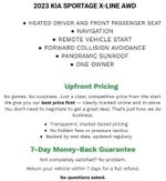 2023 Kia Sportage X-Line AWD