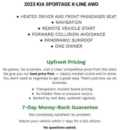 2023 Kia Sportage X-Line AWD