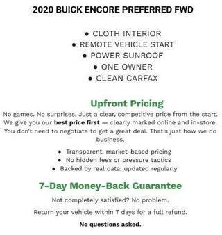 2020 Buick Encore Preferred FWD