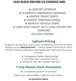 2020 Buick Encore GX Essence AWD