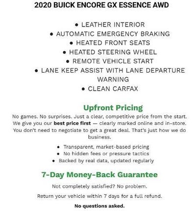 2020 Buick Encore GX Essence AWD