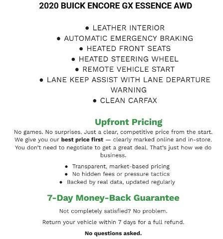 2020 Buick Encore GX Essence AWD