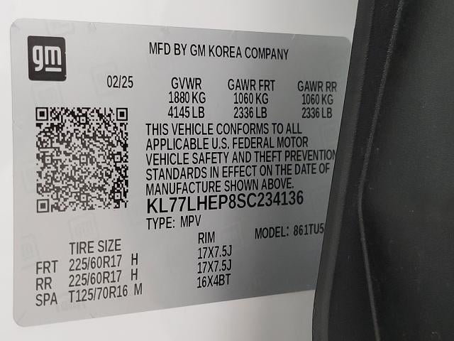 2025 Chevrolet Trax FWD 4dr LT