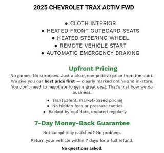 2025 Chevrolet Trax FWD 4dr ACTIV