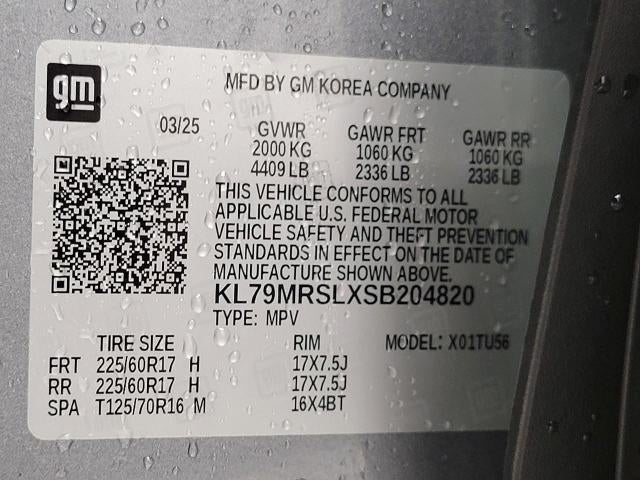 2025 Chevrolet Trailblazer AWD 4dr LT