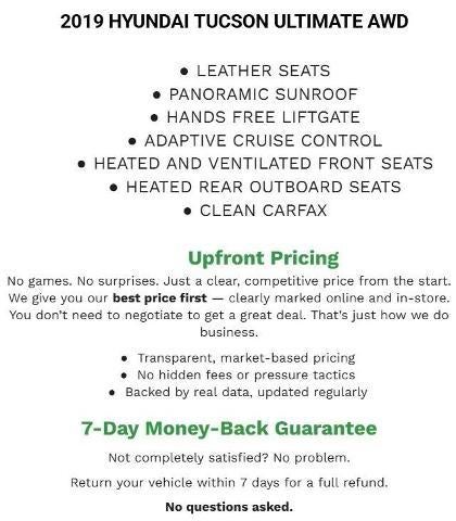 2019 Hyundai Tucson Ultimate AWD