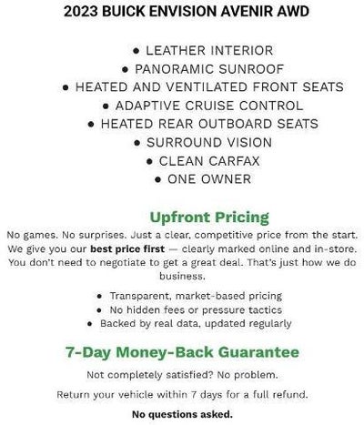 2023 Buick Envision AWD 4dr Avenir