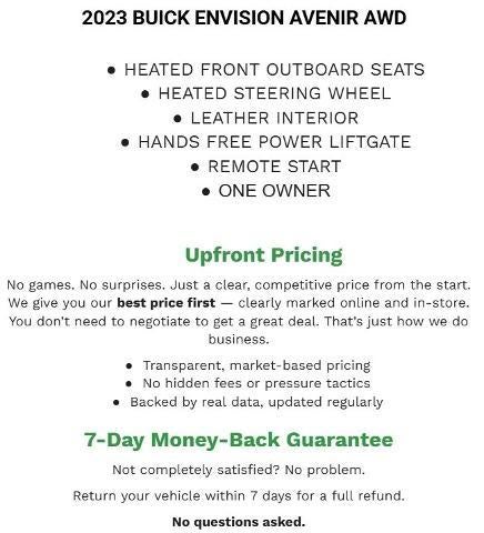 2023 Buick Envision AWD 4dr Avenir