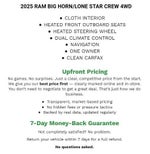 2025 RAM 1500 Big Horn Crew Cab 4x4 5'7" Box
