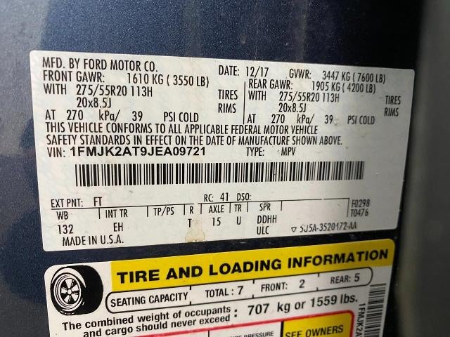 2018 Ford Expedition Max Limited