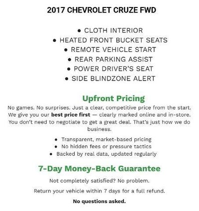 2017 Chevrolet Cruze LT