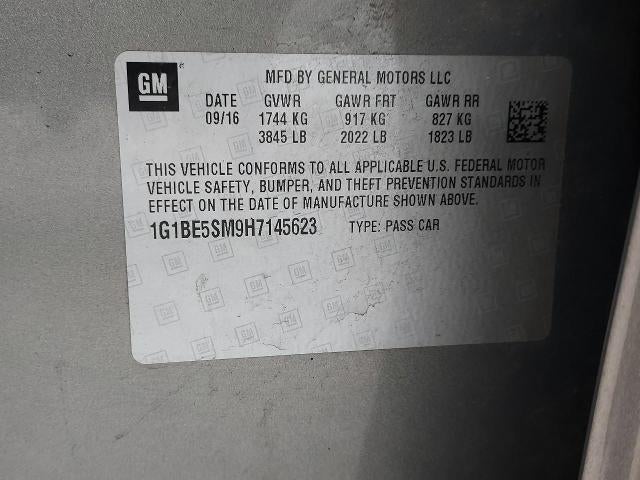 2017 Chevrolet Cruze LT